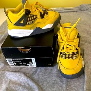 Retro Jordan 4s toddlers